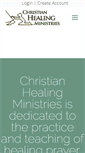 Mobile Screenshot of christianhealingmin.org